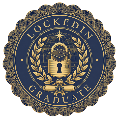 LockedIn Graduate emblem